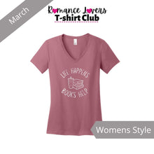 Load image into Gallery viewer, Life Happens Books Help T-shirt