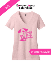 Load image into Gallery viewer, Reading My Way Through Summer T-shirt