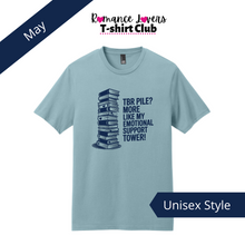 Load image into Gallery viewer, TBR Pile? More Like an Emotional Support Tower T-shirt