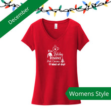 Load image into Gallery viewer, It's a Holiday Romance Hot Cocoa Kind of Day T-shirt