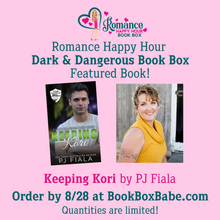 Load image into Gallery viewer, Romance Happy Hour Dark & Dangerous Book Box