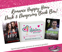 Load image into Gallery viewer, Romance Happy Hour Dark &amp; Dangerous Book Box
